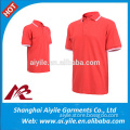 Blank Red Polo Shirts LOGO Maker Men's Clothes